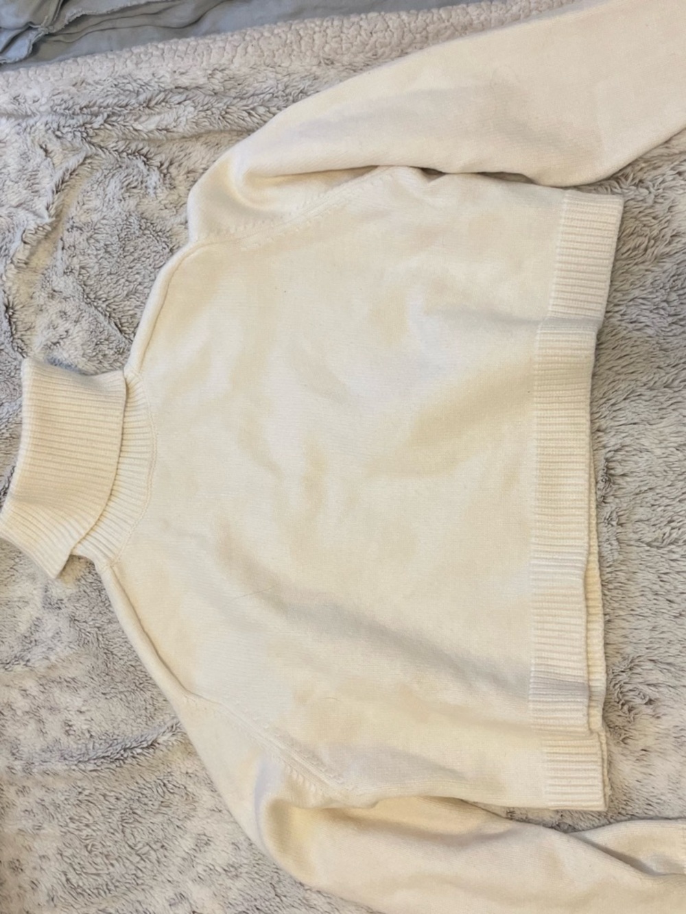 Zara Cream Turtleneck Sweater - Soft Knit